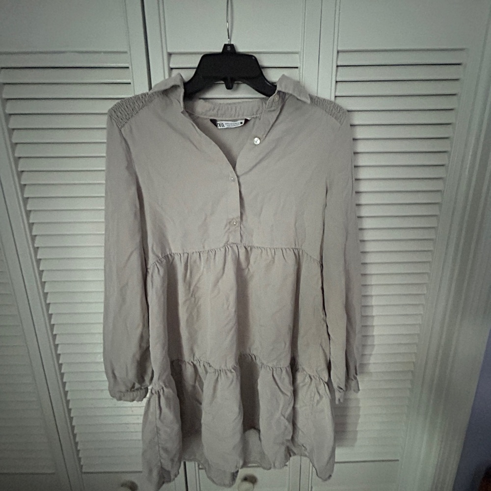 Zara Tiered Mini Dress